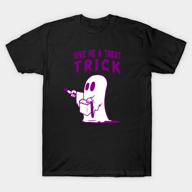 TREATS - Purple T-Shirt by Anrego